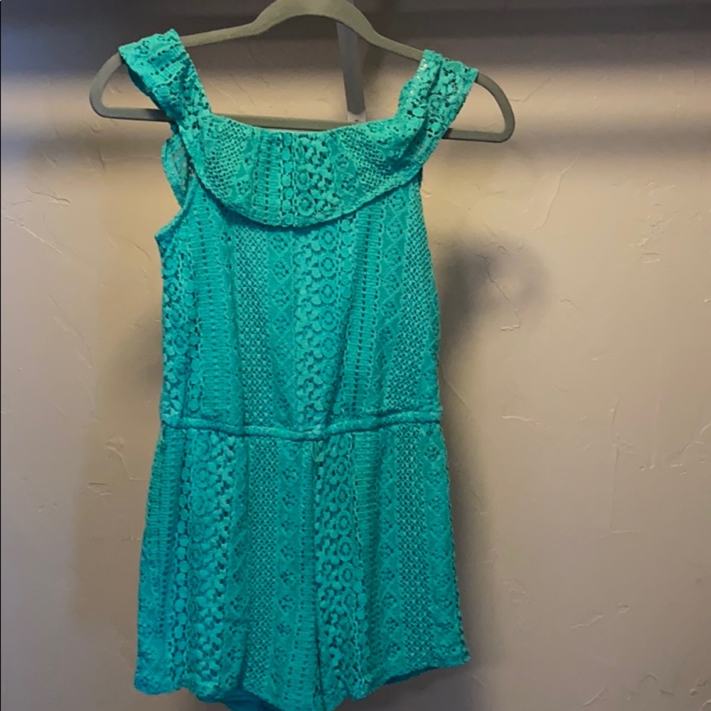 Off the shoulder romper